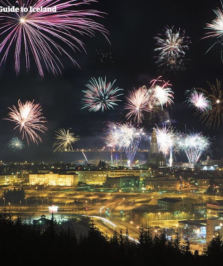 Reykjavik has a fantastic firework display on New Years Eve.