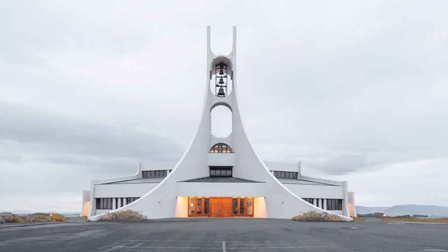 Stykkisholmur has a charming church.