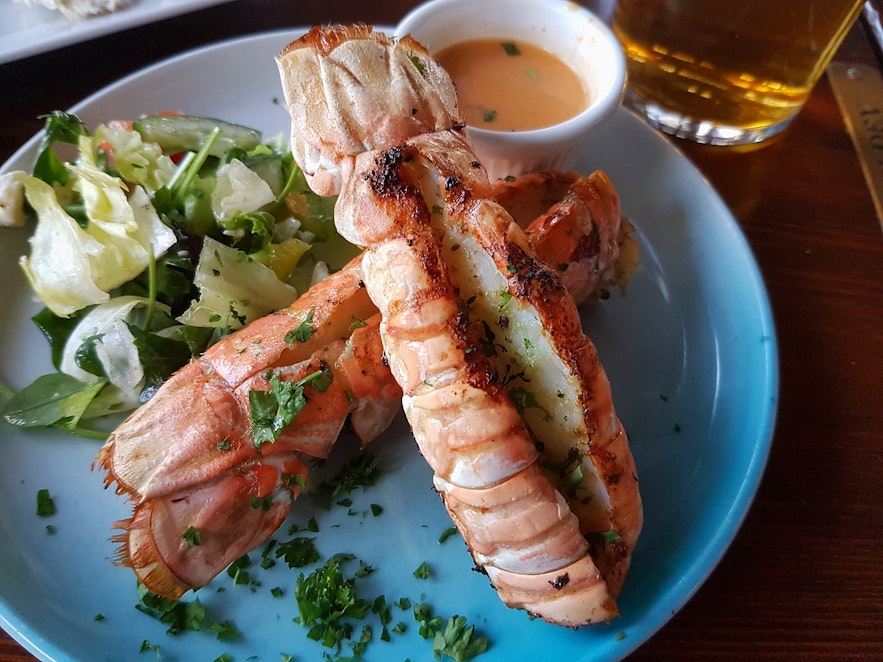 Icelandic lobster is a national dish. 
