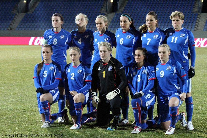 The women's football team in Iceland have been outdoing their male counterparts for years.