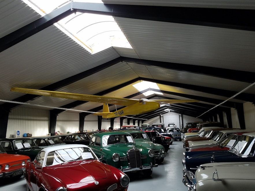 The Ystafell Transport Museum has a range of old cars and even a plane.