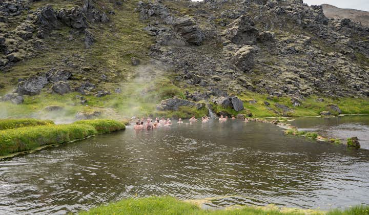 Landmannalaugar is named after its bathing pools.