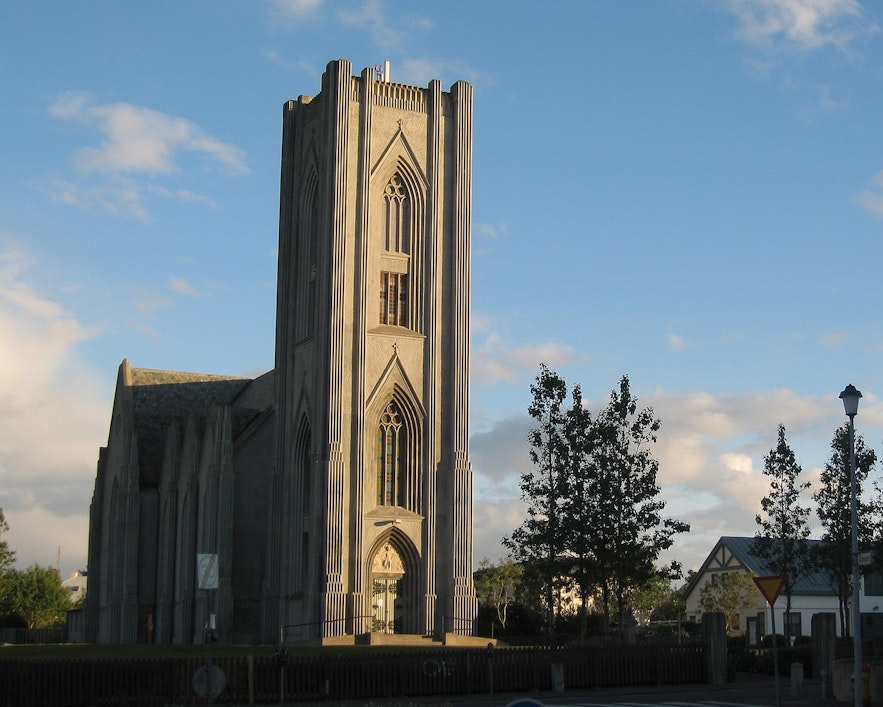 Landakotskirkja is a church found in downtown Reykjavik.