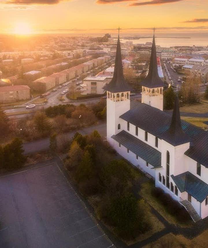Reykjavik's quiet streets can be perfect for meditation.