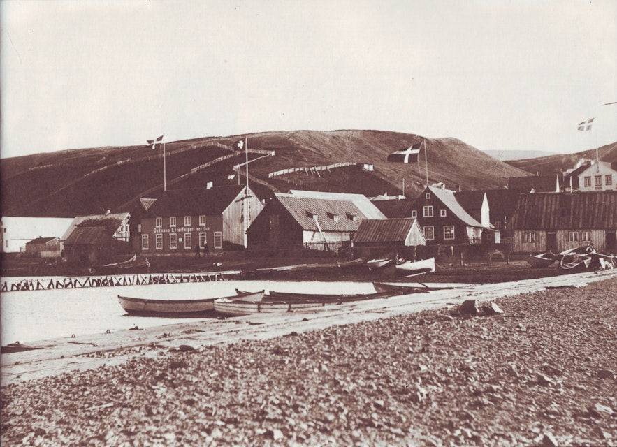 Akureyri w XIX wieku.