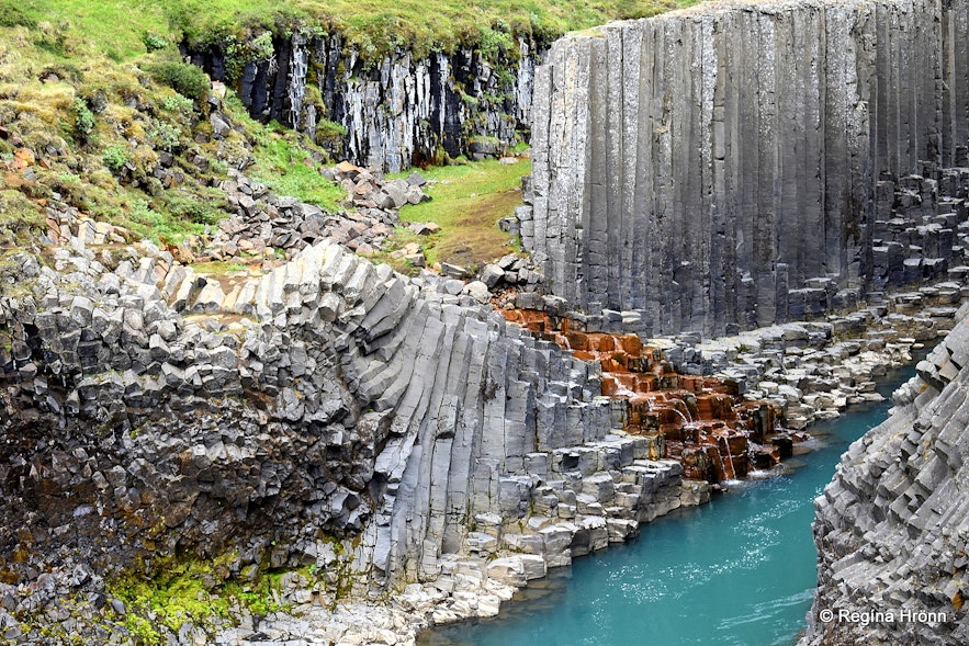 Stuðlagil canyon East-Iceland