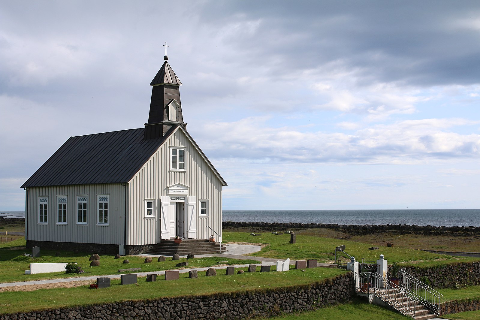 Strandarkirkja church in Iceland.