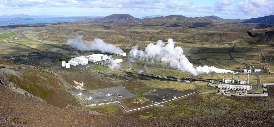 Nesjavallavirkjun is one of Iceland's many geothermal power plants.