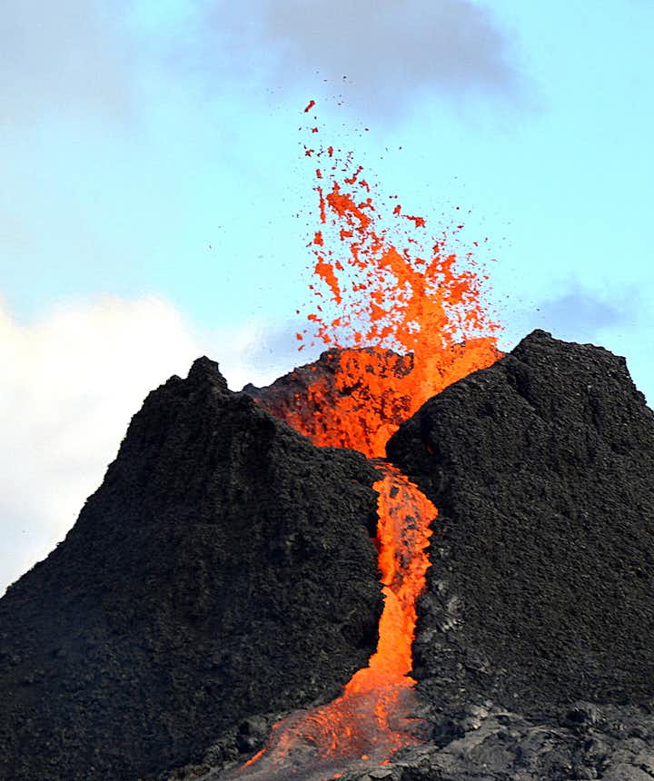 The Volcanic Eruption in Mt. Fagradalsfjall and Geldingadalir in SW-Iceland
