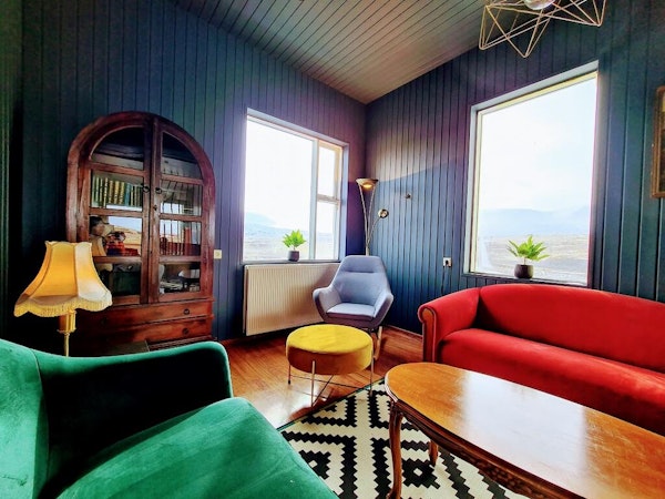 Hlin Guesthouse is colourful and eclectic.