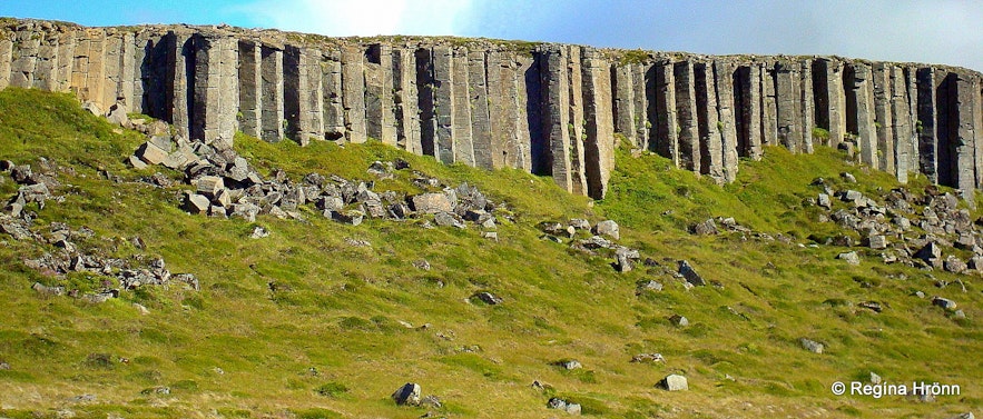 Gerðuberg basalt columns