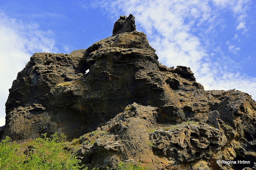 Dimmuborgir at Mývatn North-Iceland