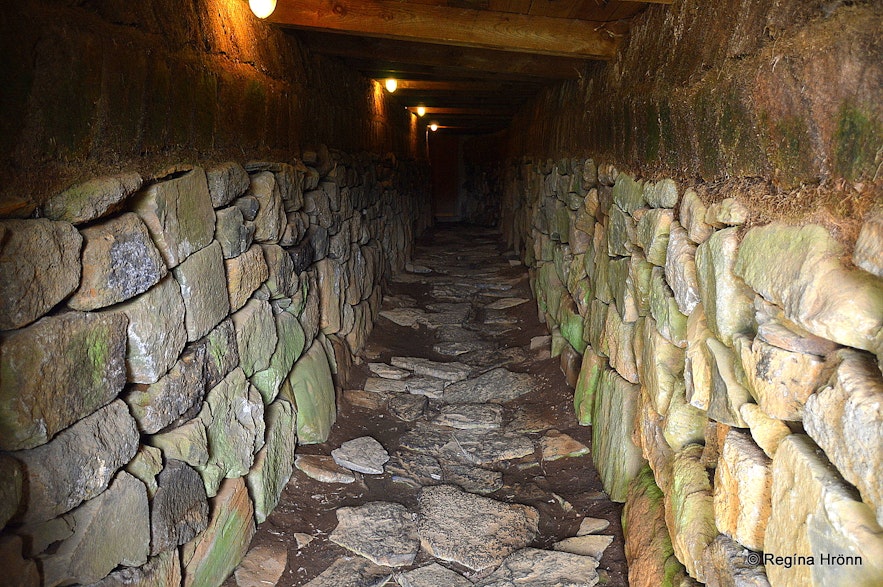 The medieval tunnel at Skálholt