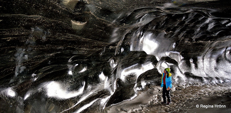 The Black Diamond ice cave S-Iceland