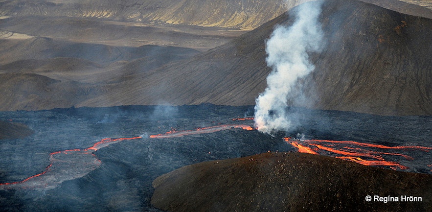 The volcanic eruption in Mt. Fagradalsfjall SW-Iceland