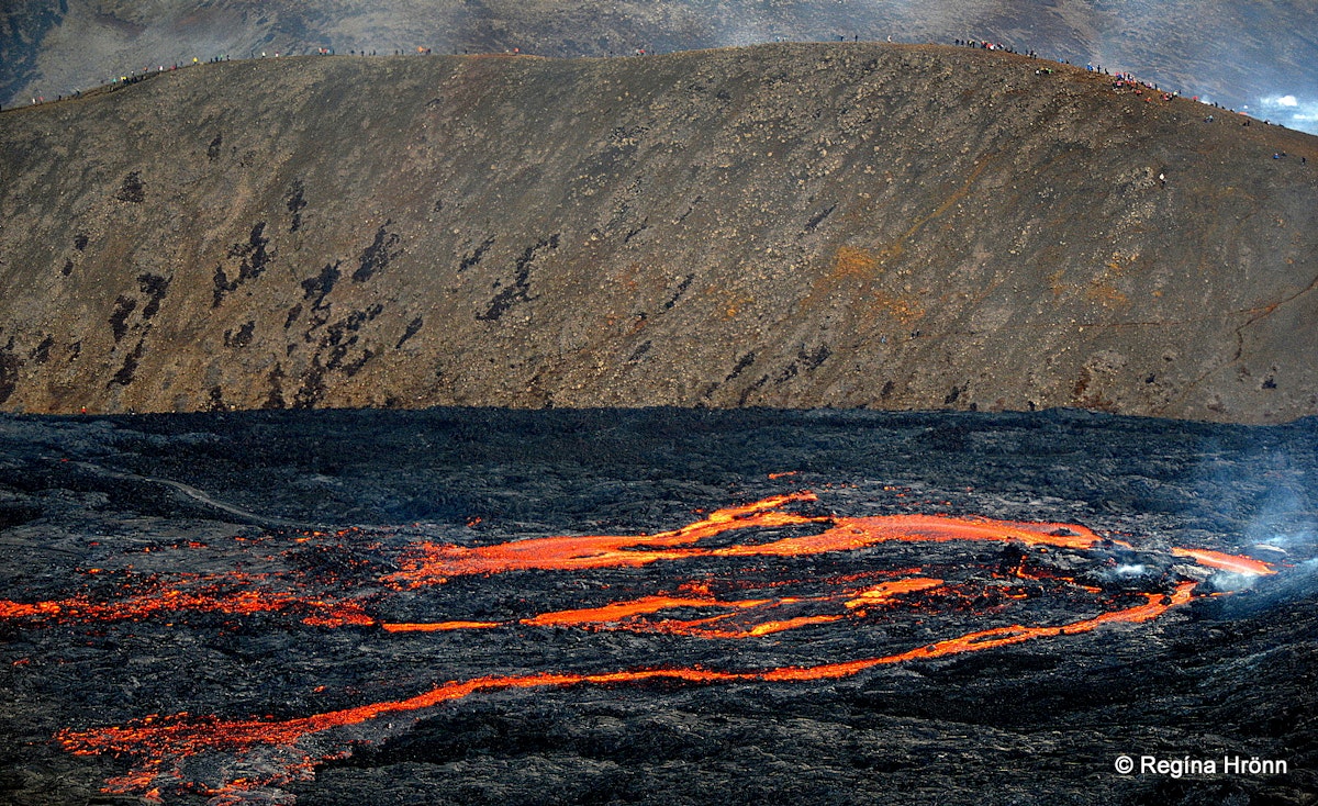 A Helicopter Ride to the Volcanic Eruption in Mt. Fagradalsfjall in SW ...