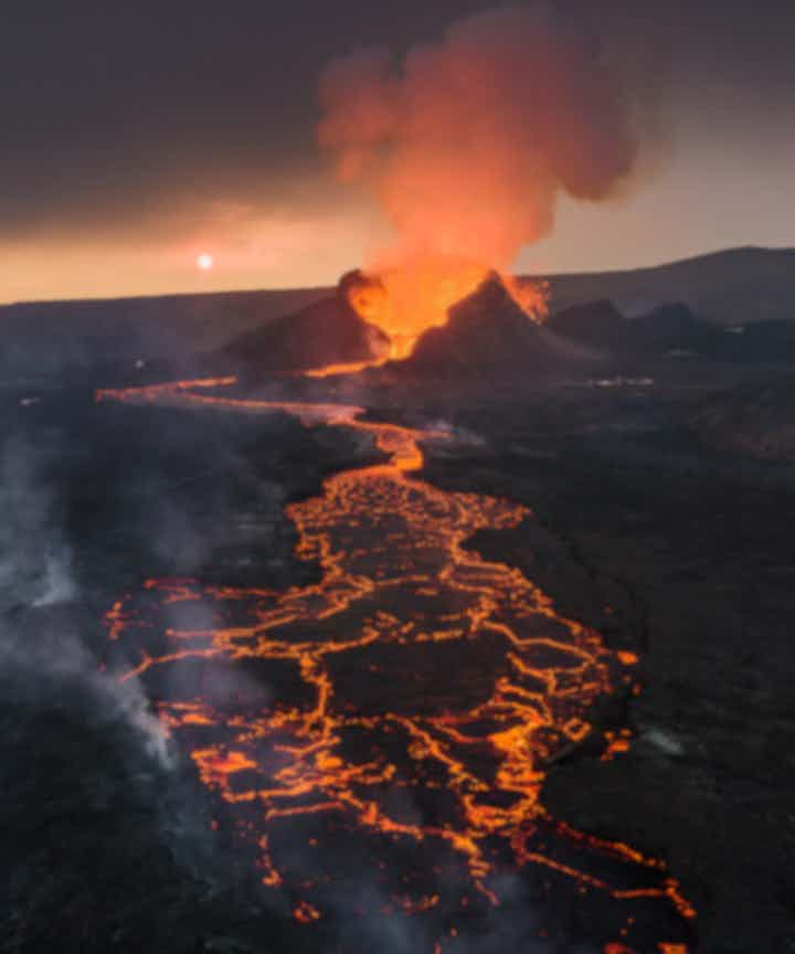 冰岛火山旅行团