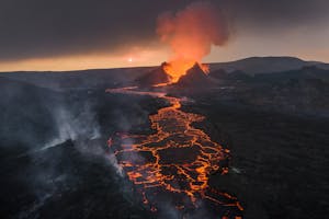 Vulkanturer på Island