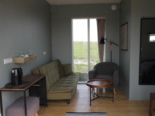 Hrifunes Glacier View Guesthouse has comfortable seating areas.