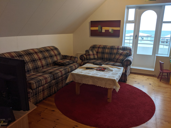 Gallery Guesthouse has a spacious, comfortable sitting room.
