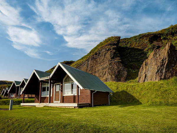 The Vik Cottages in Iceland are magical escapes.