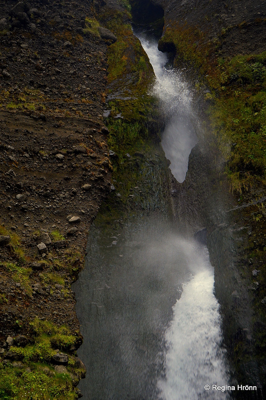 Gluggafoss waterfall