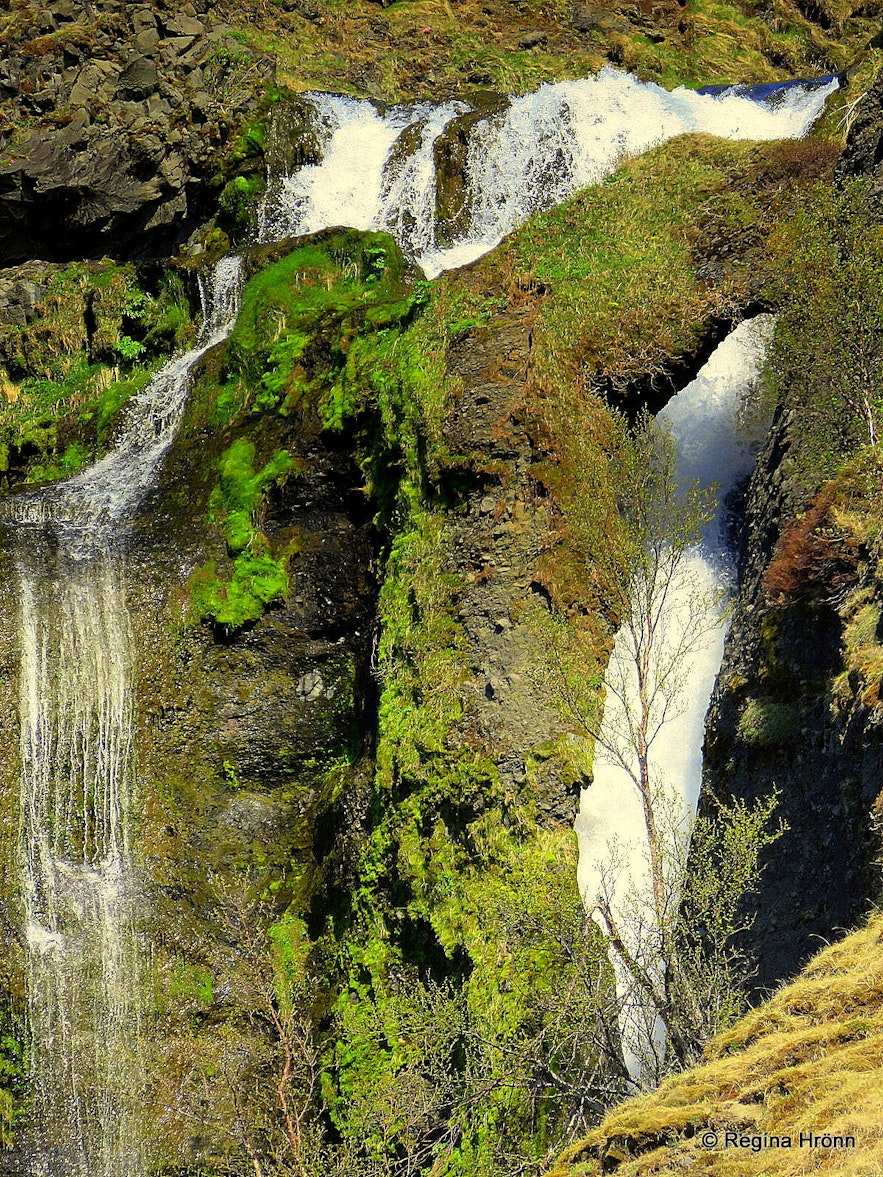 Gluggafoss waterfall