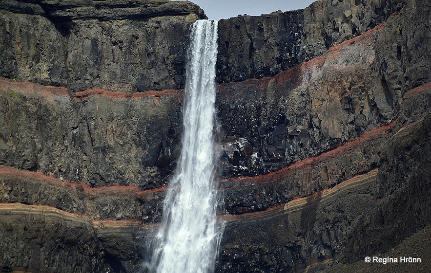 Hengifoss waterfall East-Iceland