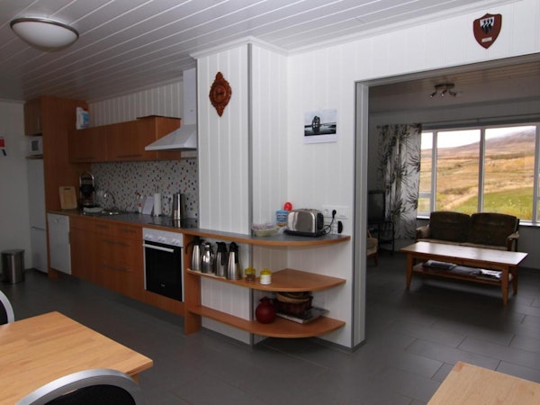 Steindorsstadir Guesthouse has great communal living areas.
