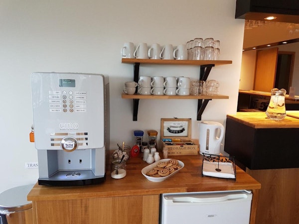 Hotel Hvammstangi Guesthouse has plentiful coffee facilities.