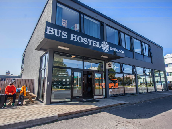The Bus Hostel is a trendy place to stay.