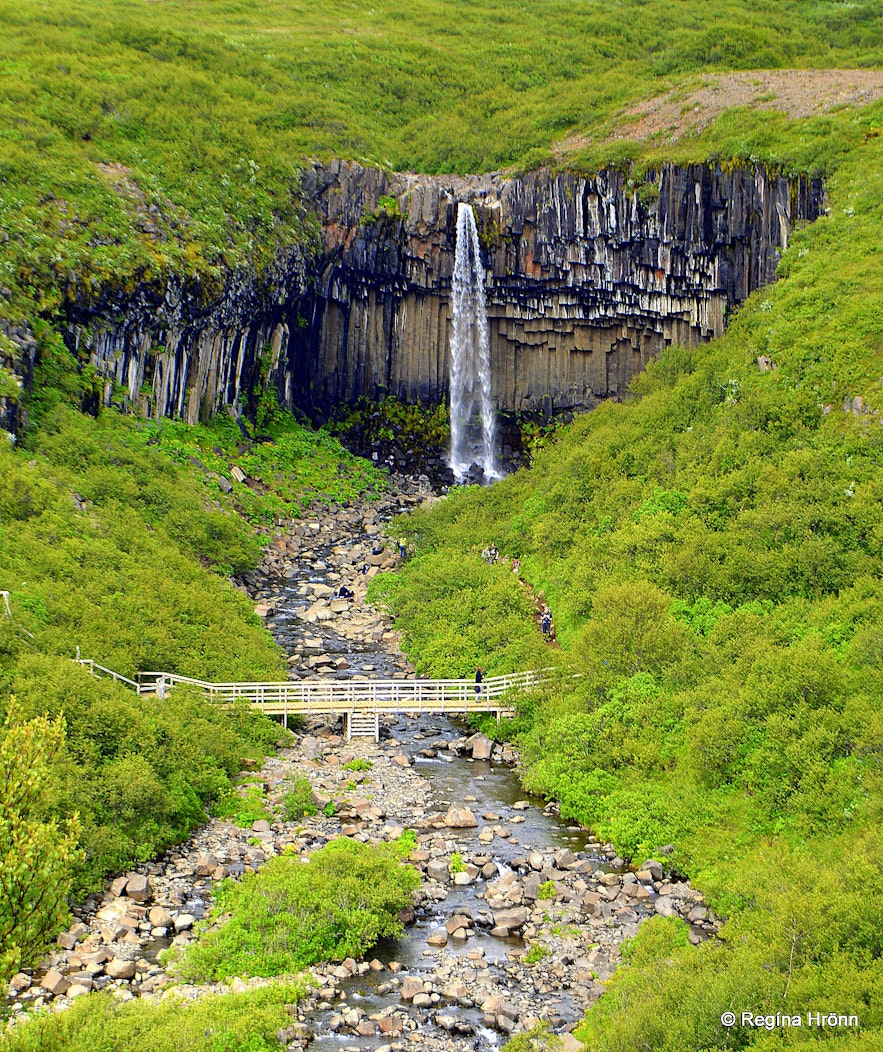 Svartifoss &amp; other beautiful Attractions in Skaftafell in South-Iceland