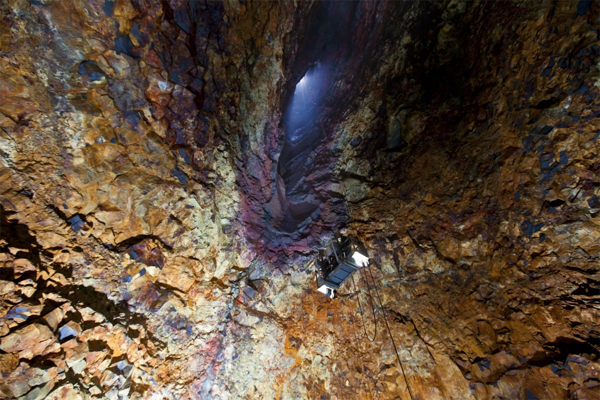 Thrihnukagigur is the only volcano in the world that allows you to enter its magma chamber.