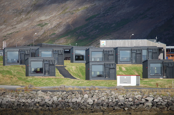 The Harbour View Cottages are gorgeous places to stay in Grindavik.