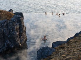 De Sky Lagoon is de belangrijkste spa van Reykjavik.