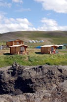 Iceland's Hlid Huts are cozy places to stay.