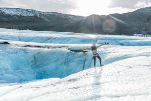 Action-Packed 11 Hour Glacier Hiking and Sightseeing Tour on the South Coast from Reykjavik