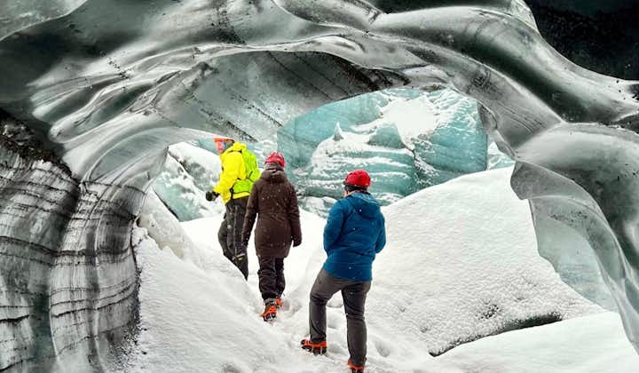 Small-Group 11 Hour Katla Ice Cave and South Coast Day Tour In a Super Jeep