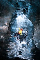Learn ice cave climbing through the help of experts at Vatnajokull's glaciers.