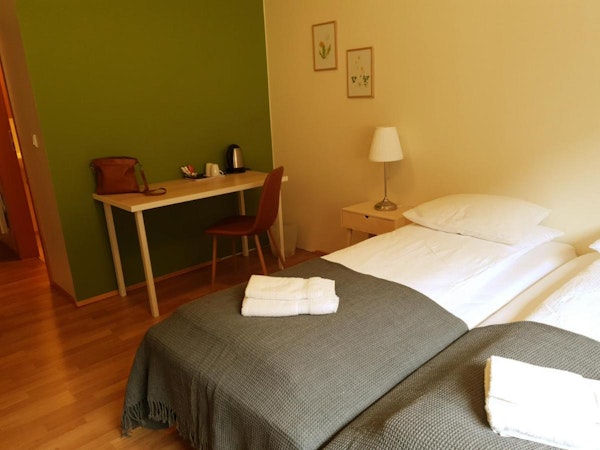 Hengifoss Guesthouse has cozy bedrooms.