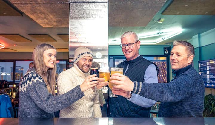 Guidet 2,5-times Reykjavik øl og snaps vandretur