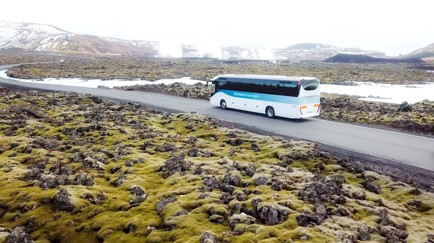 Discover the breathtaking Blue Lagoon as soon as you get to Iceland with an airport transfer.