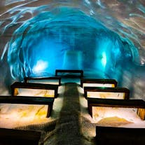 West Iceland is home to the Ice Tunnel in Langjokull glacier.