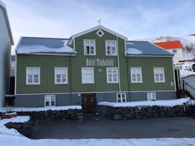 Hotel Tindastoll to piękny hotel w północnej Islandii.