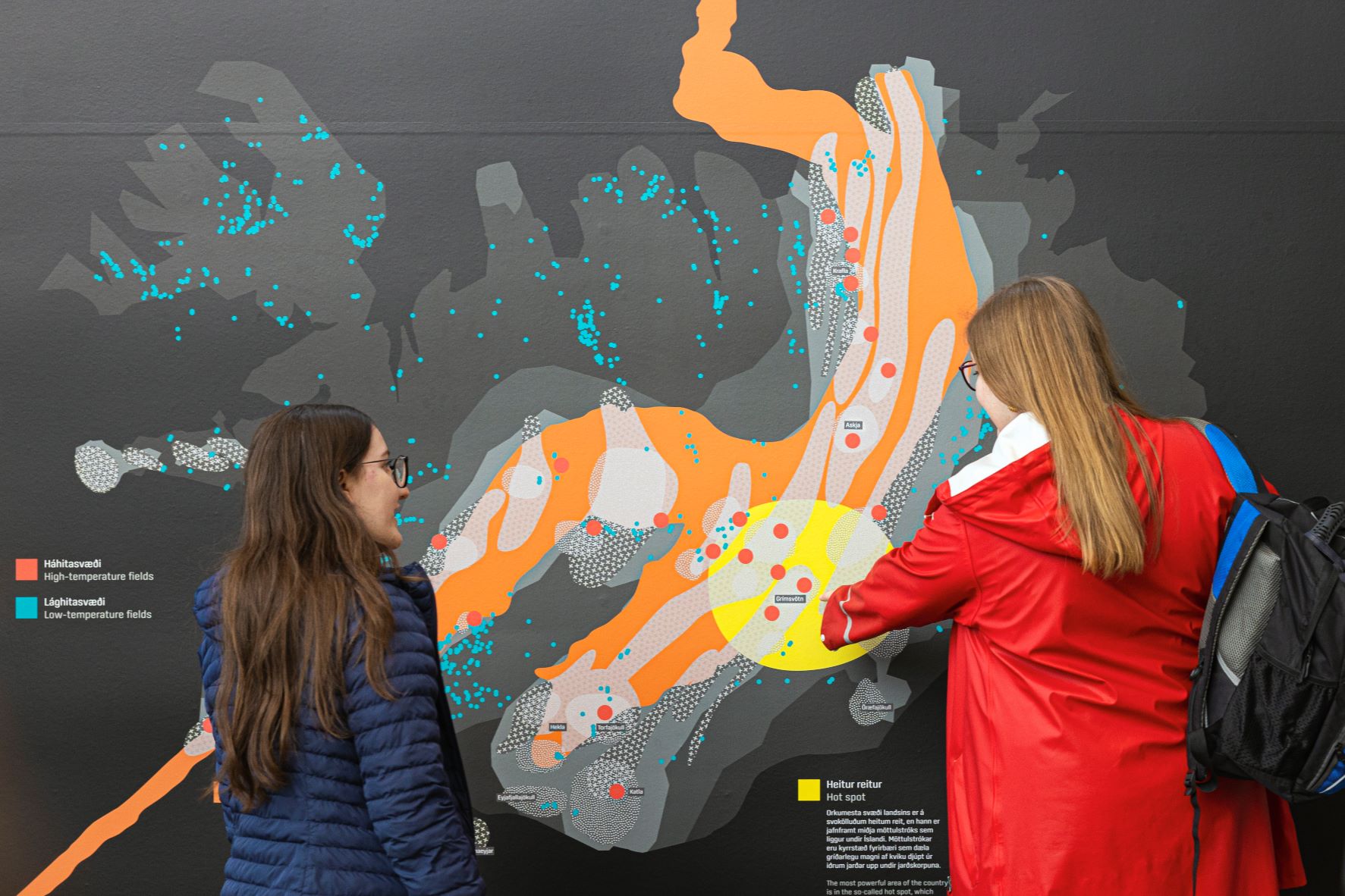 Geothermal Exhibition Map for Visitors