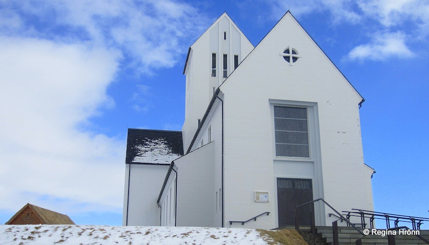 The historic Skálholt Episcopal See in South Iceland