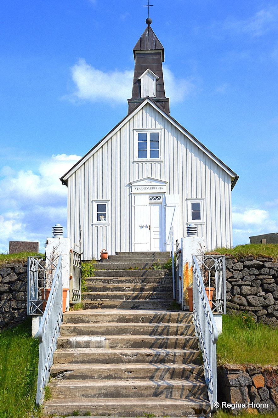 The holy Strandarkirkja Church in South Iceland - Iceland's Miracle Church