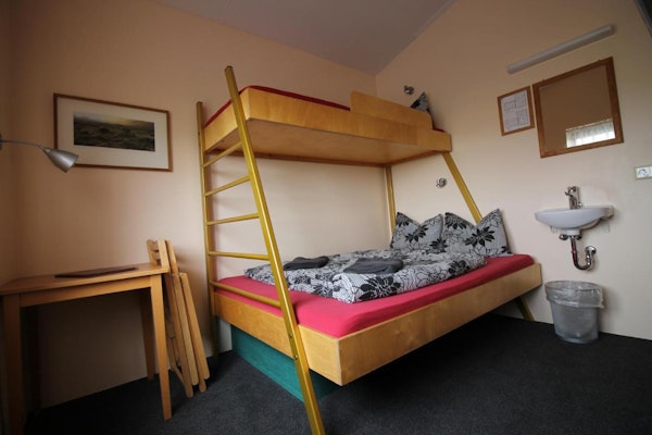 Hvoll Hostel offers largely bunk bed accommodation.