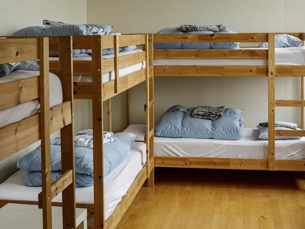 Broddanes Hostel has four-person rooms.