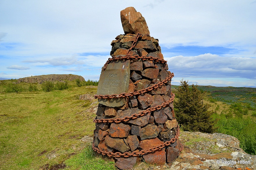 The Saga of the Viking Egill Skallagrímsson &amp; the 9 Cairns in West-Iceland